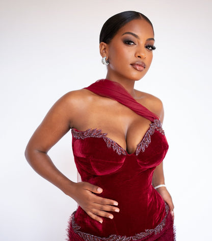 AFIA CORSET RED WINE